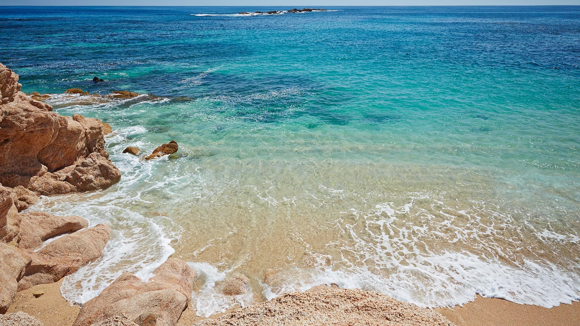 waves on beach